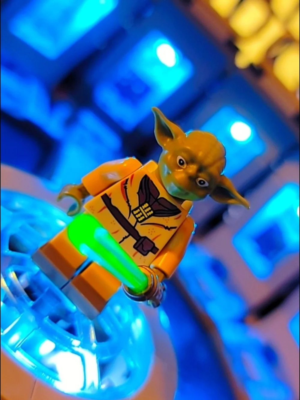 Star Wars Yoda Minifigure Lego Compatible